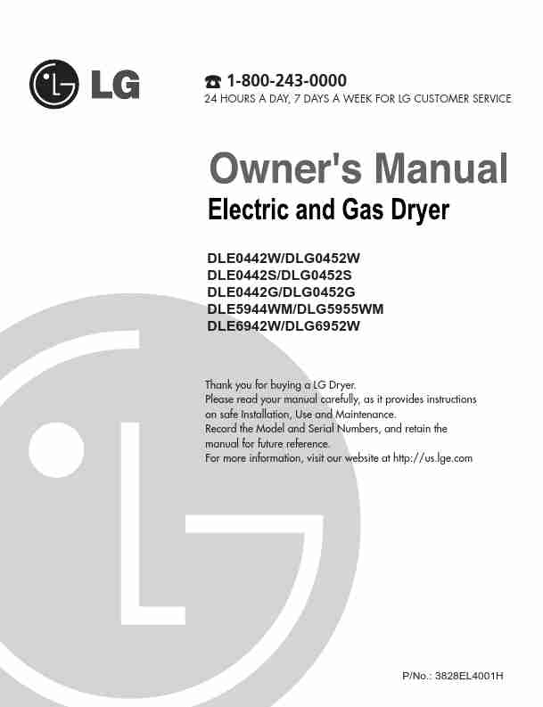 LG Electronics Clothes Dryer DLE0442G-page_pdf